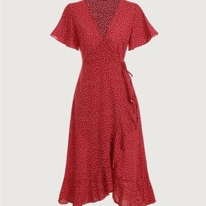 Polka dot Midi Summer Dress - XL
